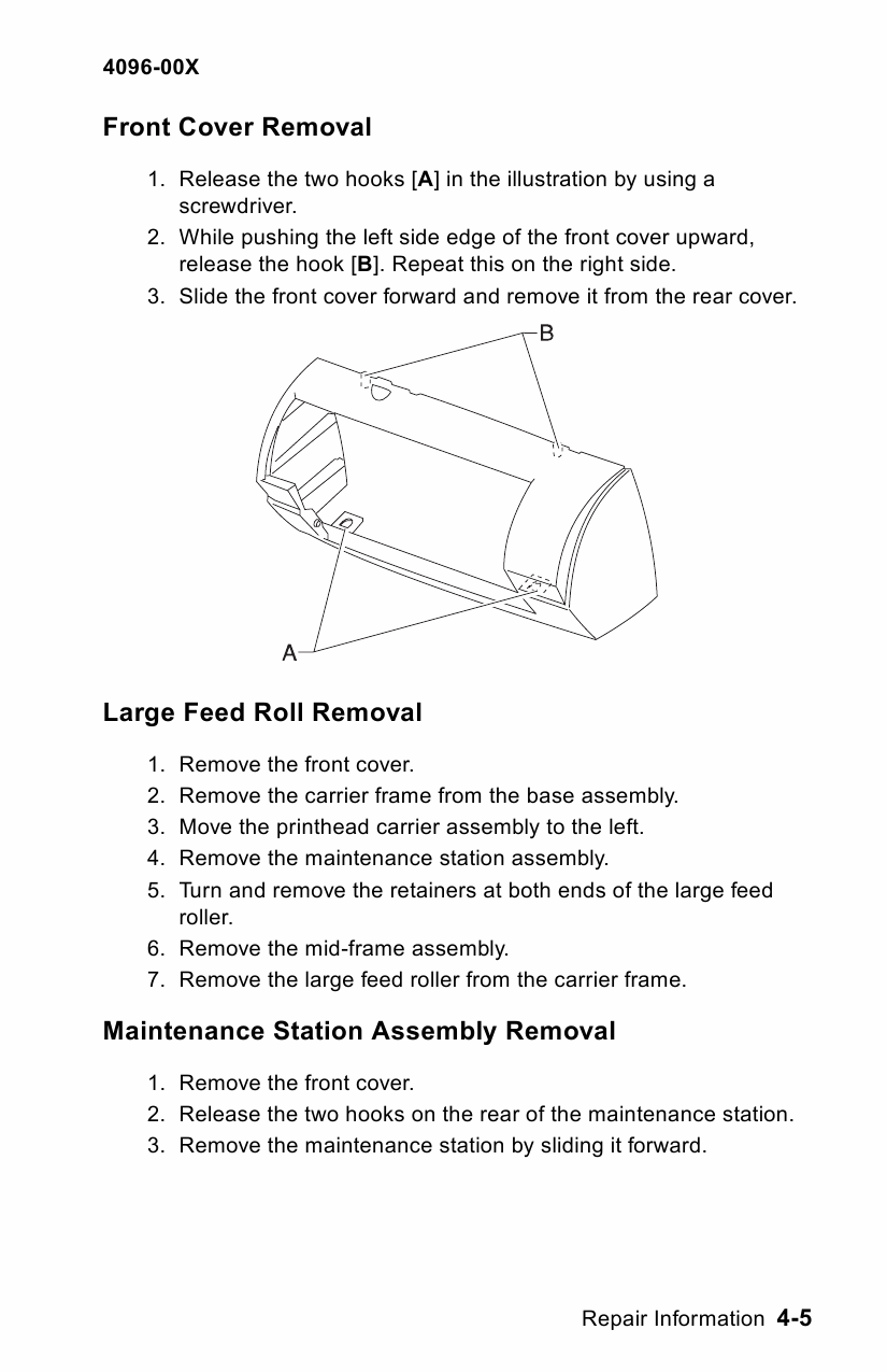 Lexmark ColorJetprinter 1000 1100 4096 Service Manual-4